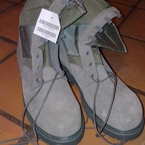 Air Force issued combat boots